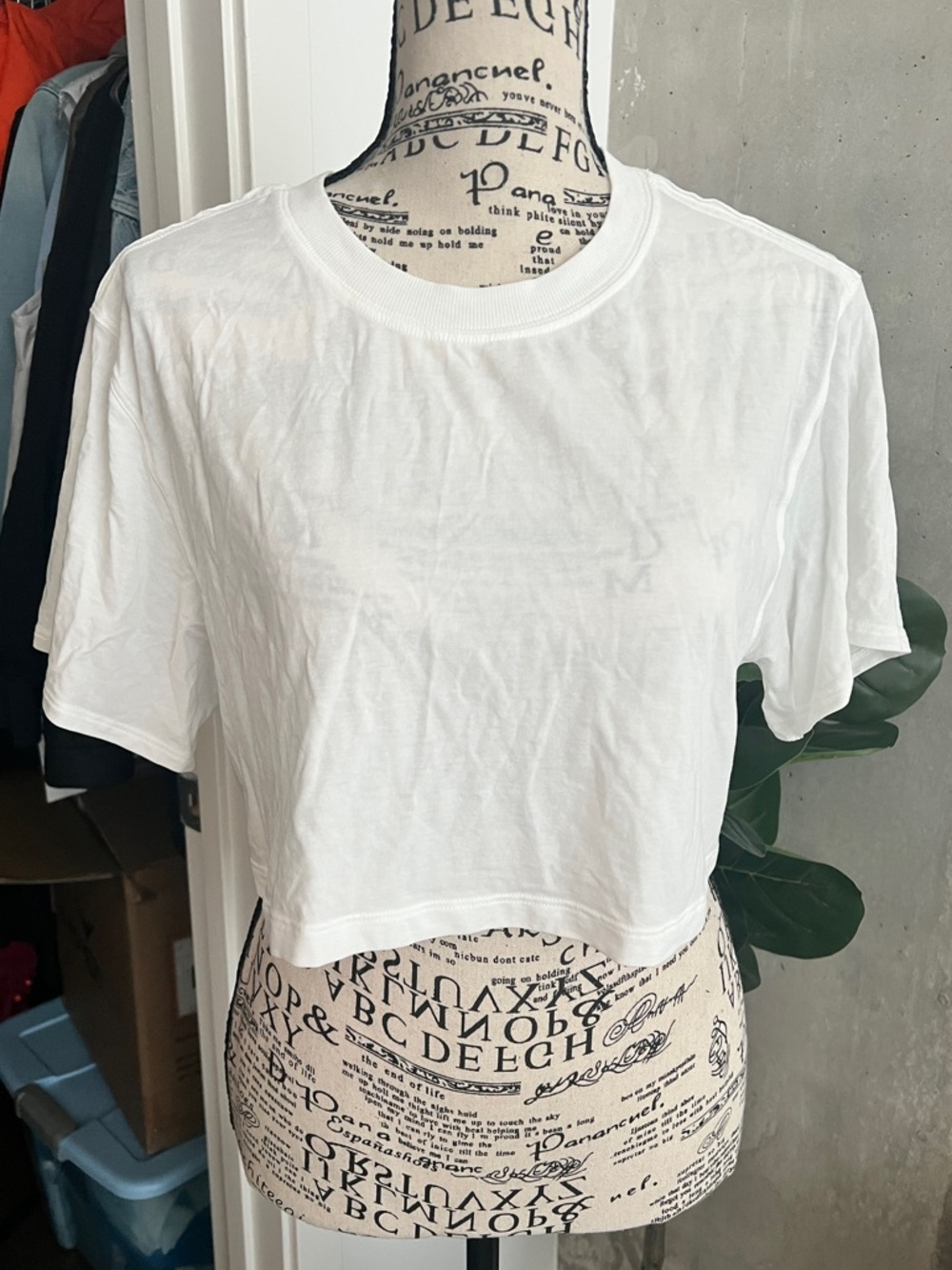 Lululemon All Yours Cropped T-Shirt (I have other colors on my page too!)